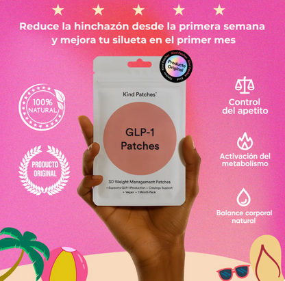 FITPATCH - PARCHES PARA BAJAR DE PESO GLP-1
