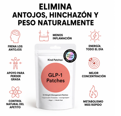 FITPATCH - PARCHES PARA BAJAR DE PESO GLP-1