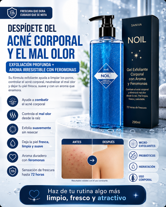 Noil Clean - GEL EXFOLIANTE DE BAÑO CON FEROMONAS